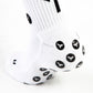EAGLE PRO ELITE GRIP SOCKS- WHITE